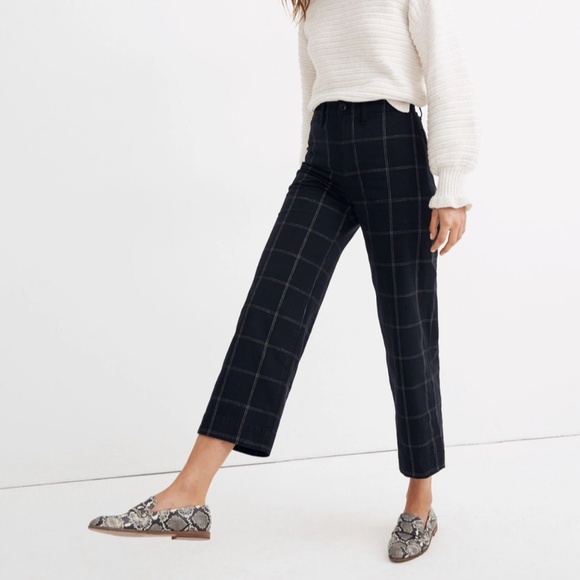 Madewell Emmet Wide leg crop jeans - Picture 1 of 6